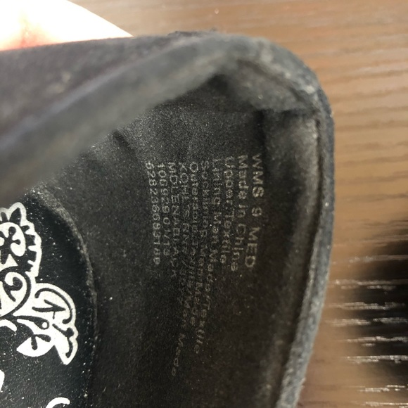 Black wedge shoes - Picture 3 of 8